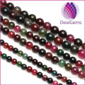 New arrival 3A quality natural 10mm tourmaline round beads wholesale loose gemstone beads